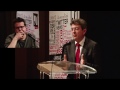 a l'occasion des assises du journalisme, jean-luc m�lenchon, co-pr�sident du parti de gauche et nicolas demorand, directeur de la publication et de la r�dact...