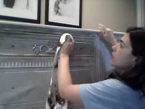 how to apply chalk paint