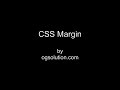 CSS Margin CSS Margin
