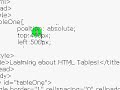 HTML Tables - Part 2 HTML Tables - Part 2