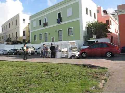 San Juan, Puerto Rico: Graffitied ...