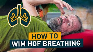 Wim Hof ??vyučuje metodu dýchání podle Wima Hofa ...