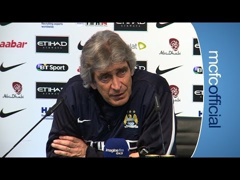 AGUERO IS OUT City v Aston Villa Manuel Pellegrini press conference