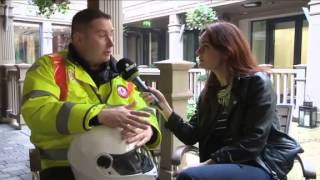 Blood Bike Leinster Featured on Dublin County matters (Irish TV)