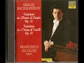 Francesco Nicolosi - Rachmaninov: Variations on a Theme of Corelli op. 42, Part 3°