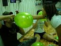 Balloon Blowing Competition!