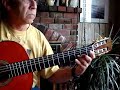 Ruben playing Conde guitar Ruben playing Conde guitar
