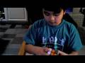 8 Yr Old Miguel solves the Rubik's Cube
