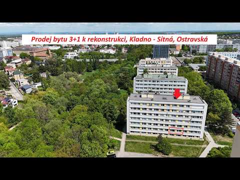 Video Prodej bytu 3+1 54 m² k rekonstrukci, Kladno - Kročehlavy