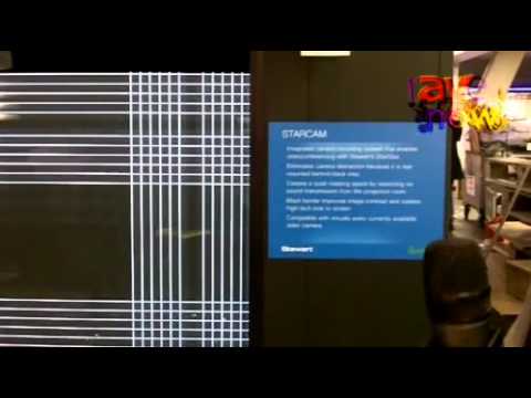 Stewart Shows StarCam Screen for VideoConferencing