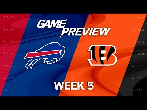 Video: Buffalo Bills vs. Cincinnati Bengals | Week 5 Game Preview | NFL Playbook