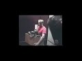 Magician floats in elevator