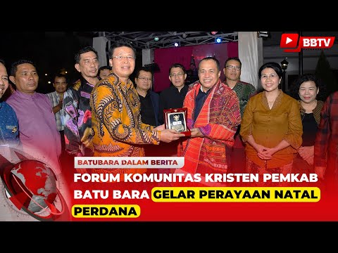 FORUM KOMUNITAS KRISTEN PEMKAB BATU BARA GELAR PERAYAAN NATAL PERDANA