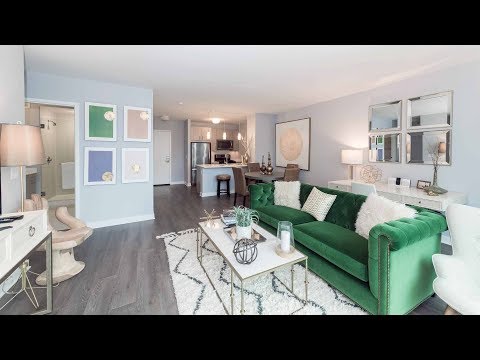 A spacious one-bedroom model at the Loop’s new Marquee at Block 37 A spacious one-bedroom model at the Loop’s new Marquee at Block 37