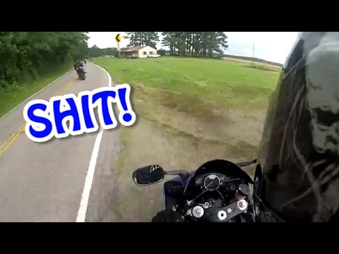 Almost Crashed, Group Ride, 110mph, Hitting Corners, Long Motorcycle Commute