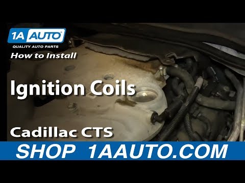 How To Install Replace Ignition Coils 2.8L Cadillac CTS