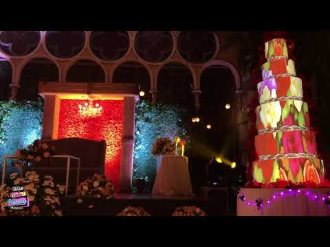 Garden themed cake mapping