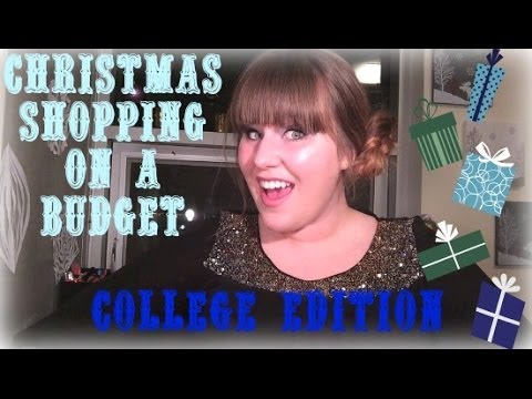 how to budget for christmas shopping