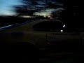 Passing the Vanishing Point Supra in the dark
