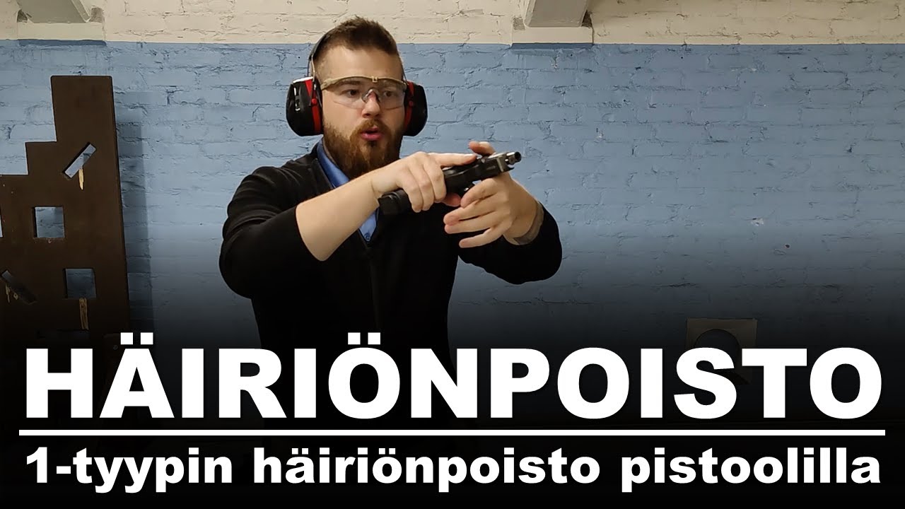 Häiriönpoisto pistoolilla, osa 1