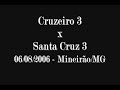 CRUZEIRO X SANTA CRUZ - A RAÇA TRICOLOR