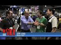 SDCC: Jeph Loeb hugs Pete, CB Cebulski, and James Robinson
