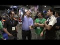 SDCC: Jeph Loeb hugs Pete, CB Cebulski, and James Robinson