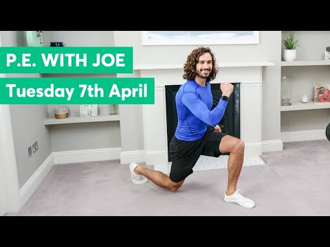 P.E With Joe | Tuesday 7th April 2020