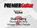 on location with premier guitar at summer namm '08 in nashville. we get an early listen to deusenberg's new doozy one amp, plus their three new vintage effect pedals.