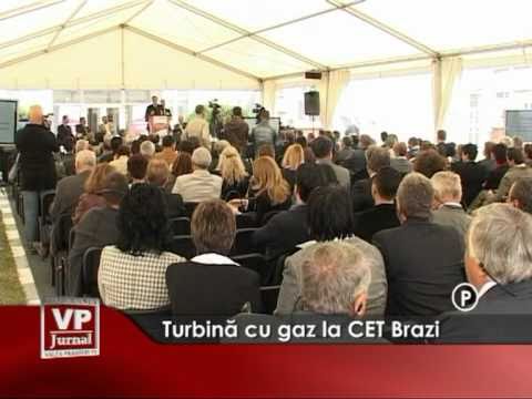 Turbina cu gaz la CET Brazi