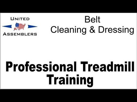 how to clean belt on treadmill
