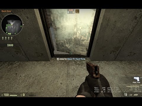 how to open a door in cs