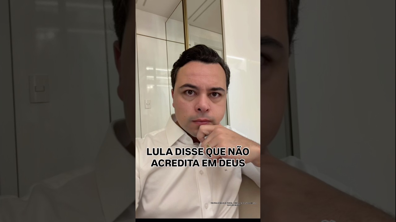 LULA DISSE QUE NÃO ACREDITA EM DEUS