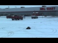 Savage X with OS .30 snow bashing Part #1