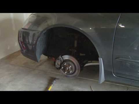 How to change and check your brake pads Nissan Altima example