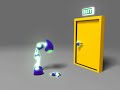 Exit Stage Right by Rod Green