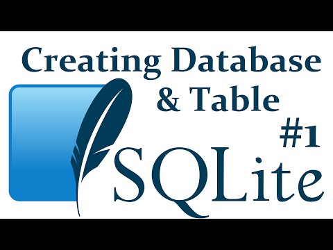 Creating a database, table, and inserting - SQLite3 with Python 3 part 1