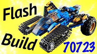 Animated LEGO Thunder Raider 70723 Ninjago 2014 Flash Speed Build