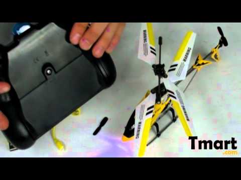 how to control toy helicopter