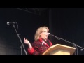 Debra Burlingame @ the KSM Terror Trial Protest in NYC