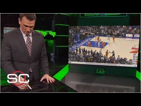 Video: NBA Film Breakdown: How Paul George's 4-point play worked - Tim Legler | SportsCenter