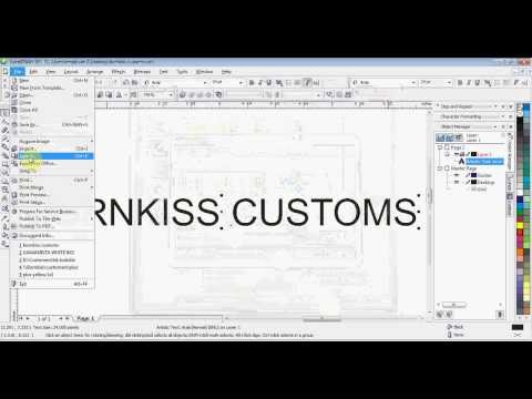 how to save corel draw as jpeg