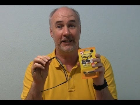 how to repair a snap