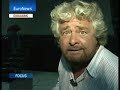 Beppe Grillo interview about the V-Day Beppe Grillo interview about the V-Day