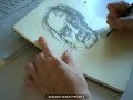 Gawker - Moleskine+pen+colored pencils