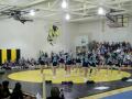 MMS cheerleader performing MMS cheerleader performing