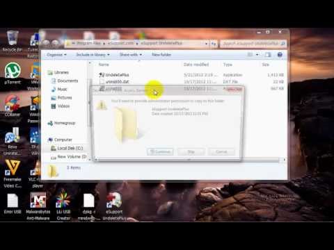 how to recover the shift deleted files