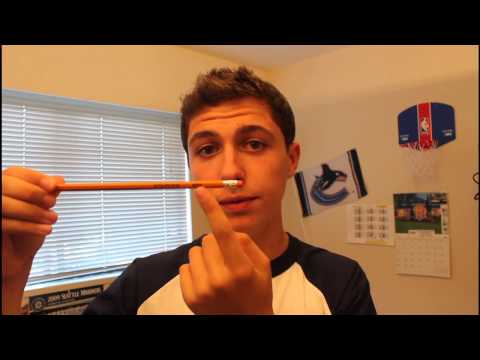 MAGIC TRICK- how to put a pencil in your head