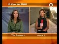 tram metropolitano alicante  video estaciones subterráneas 