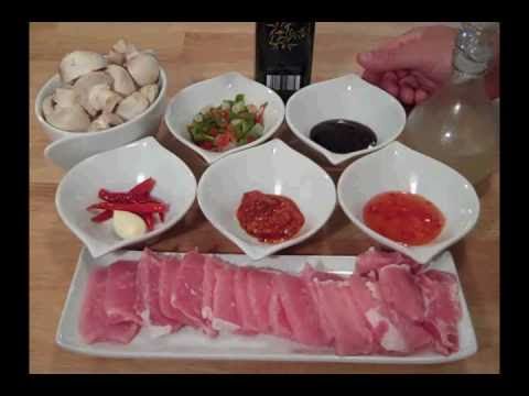 Spicy Pork and Mushrooms